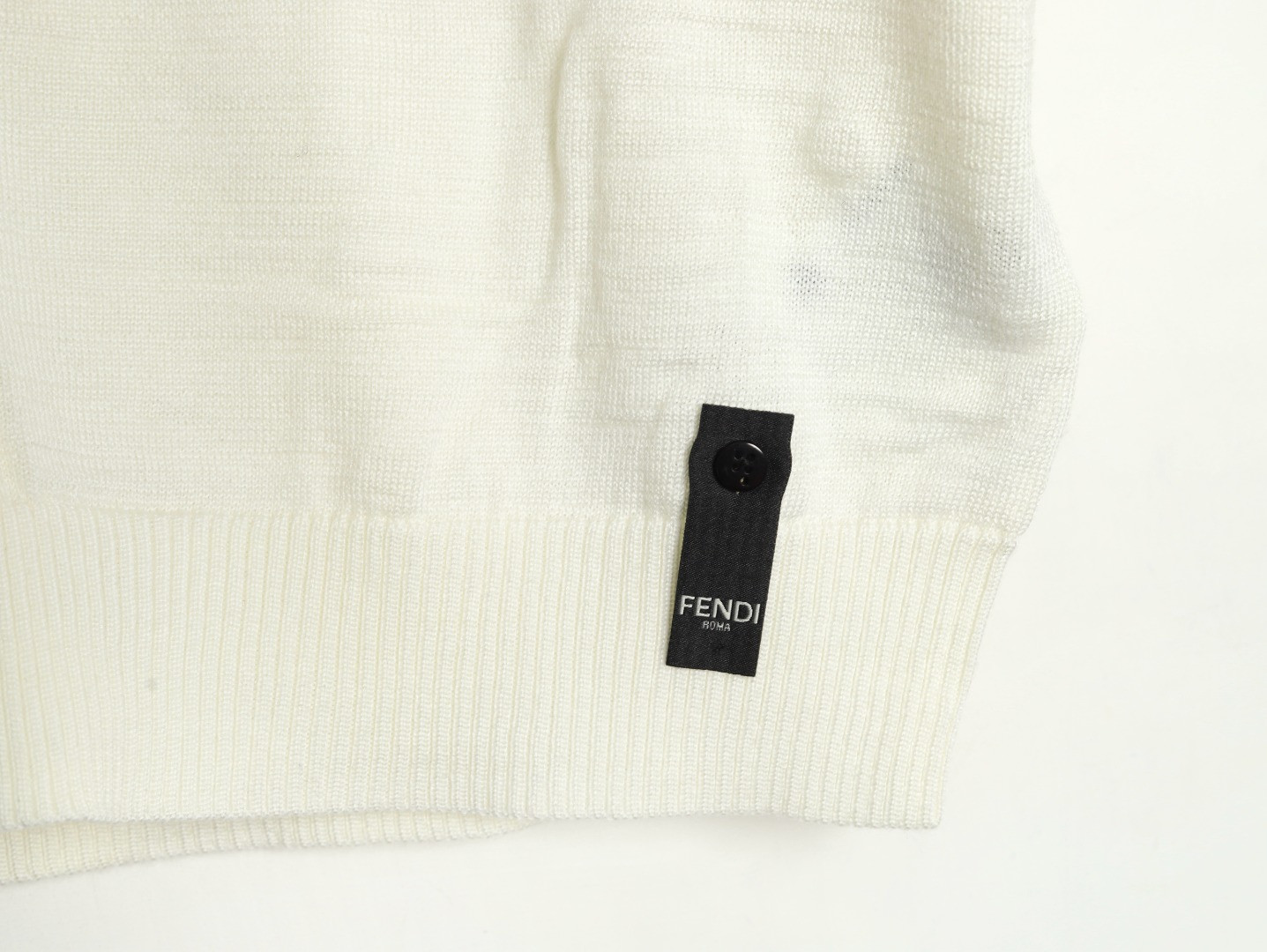 F**di fd knitting short-sleeved