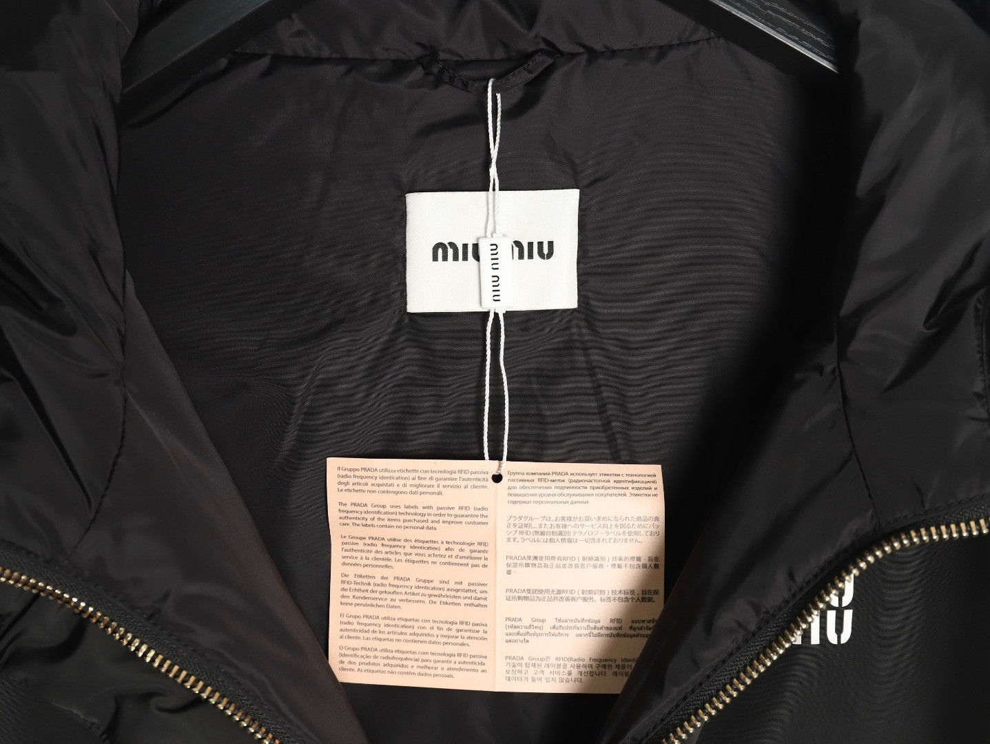 MIU MIU MM Short Puffer jacket