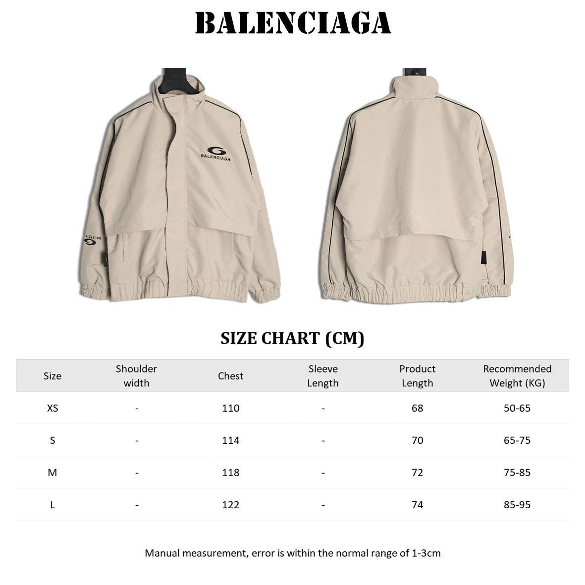 Ba*len*cia*ga jacket