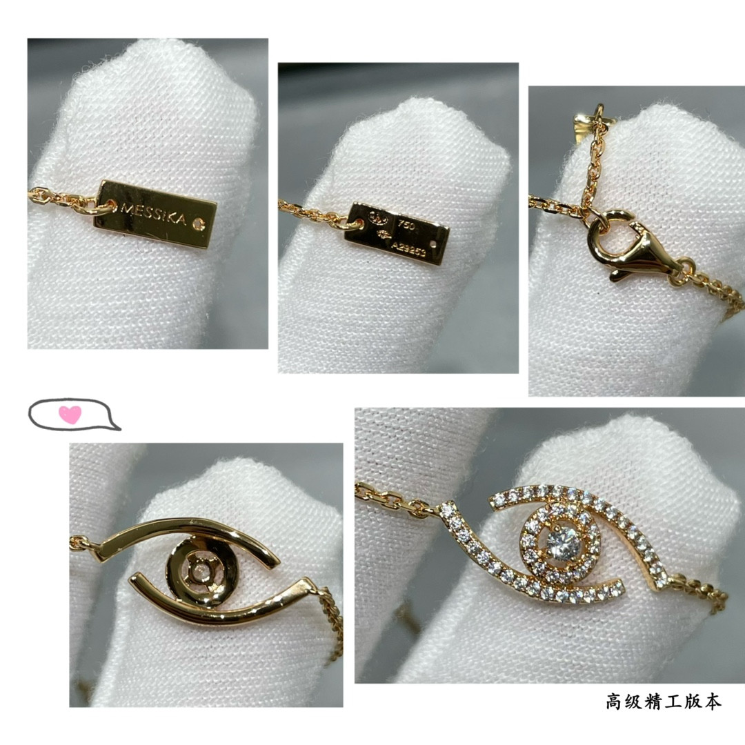 messika full Di*m*nd eye of the soul bracelet