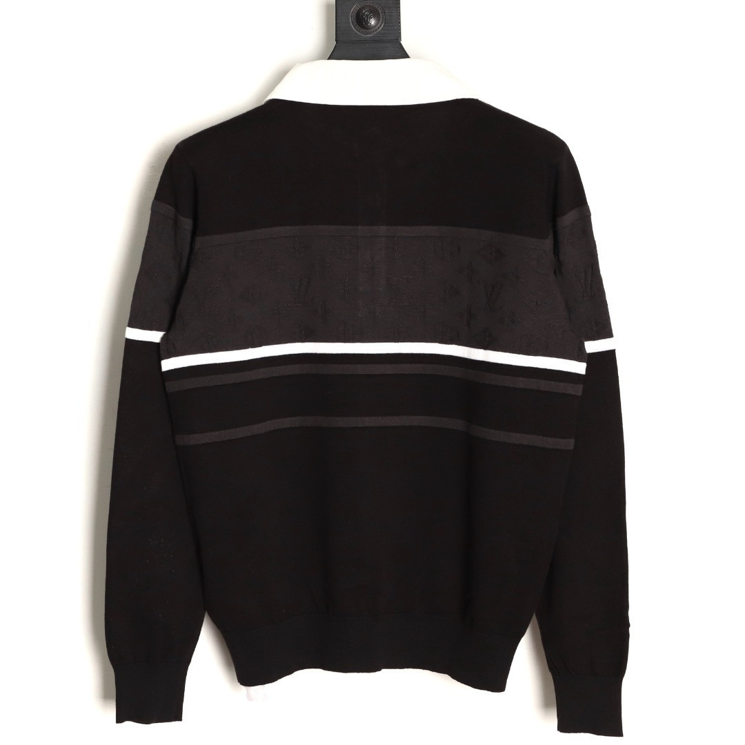 l0*is V*t0n lv knitting polo shirt