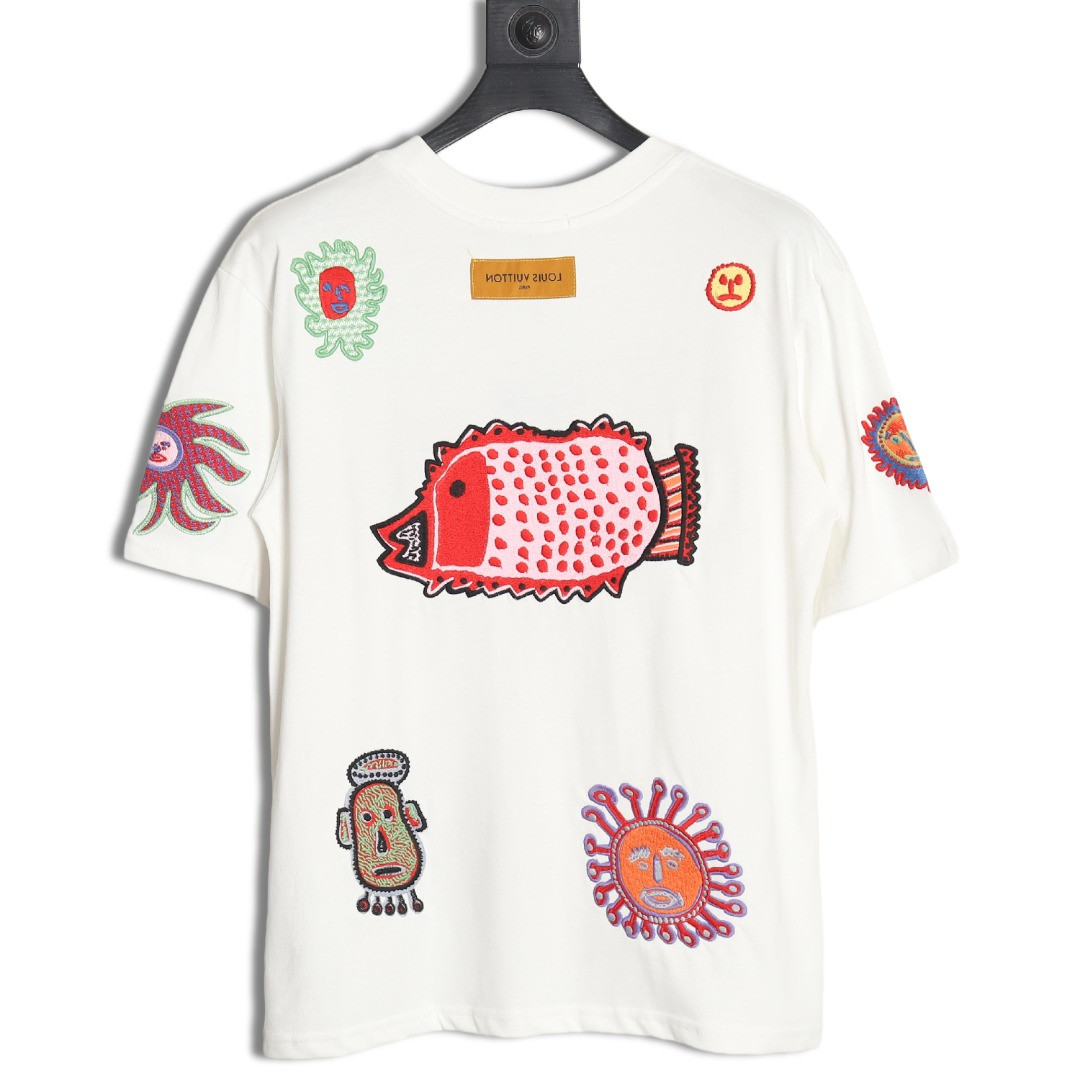 l0*is V*t0n lv short-sleeved t-shirt