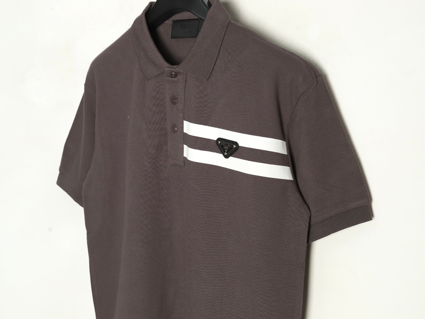 Pra*a short-sleeved polo shirt