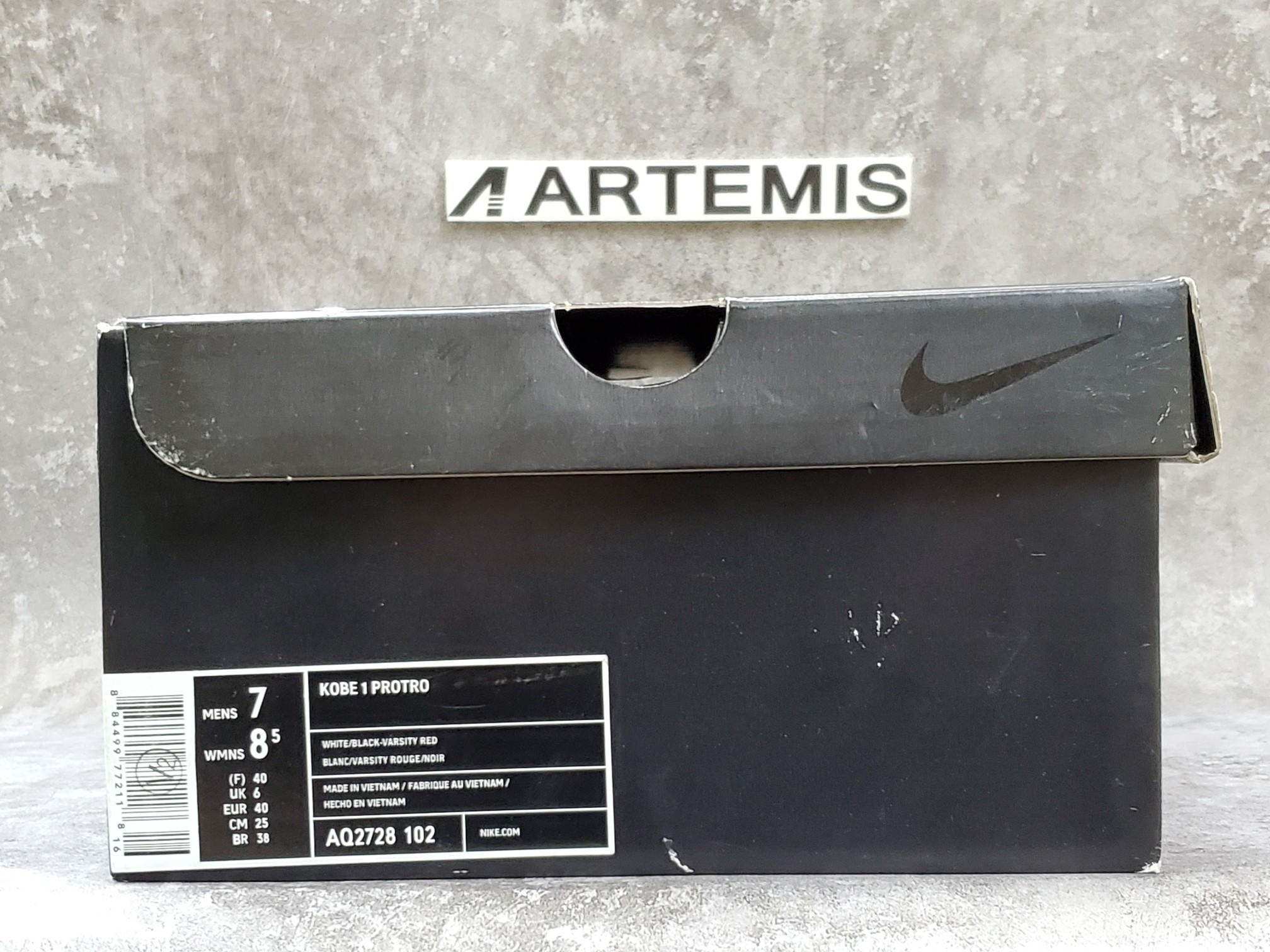 Nike Kobe 1 Protro White Black Red (All Star)
