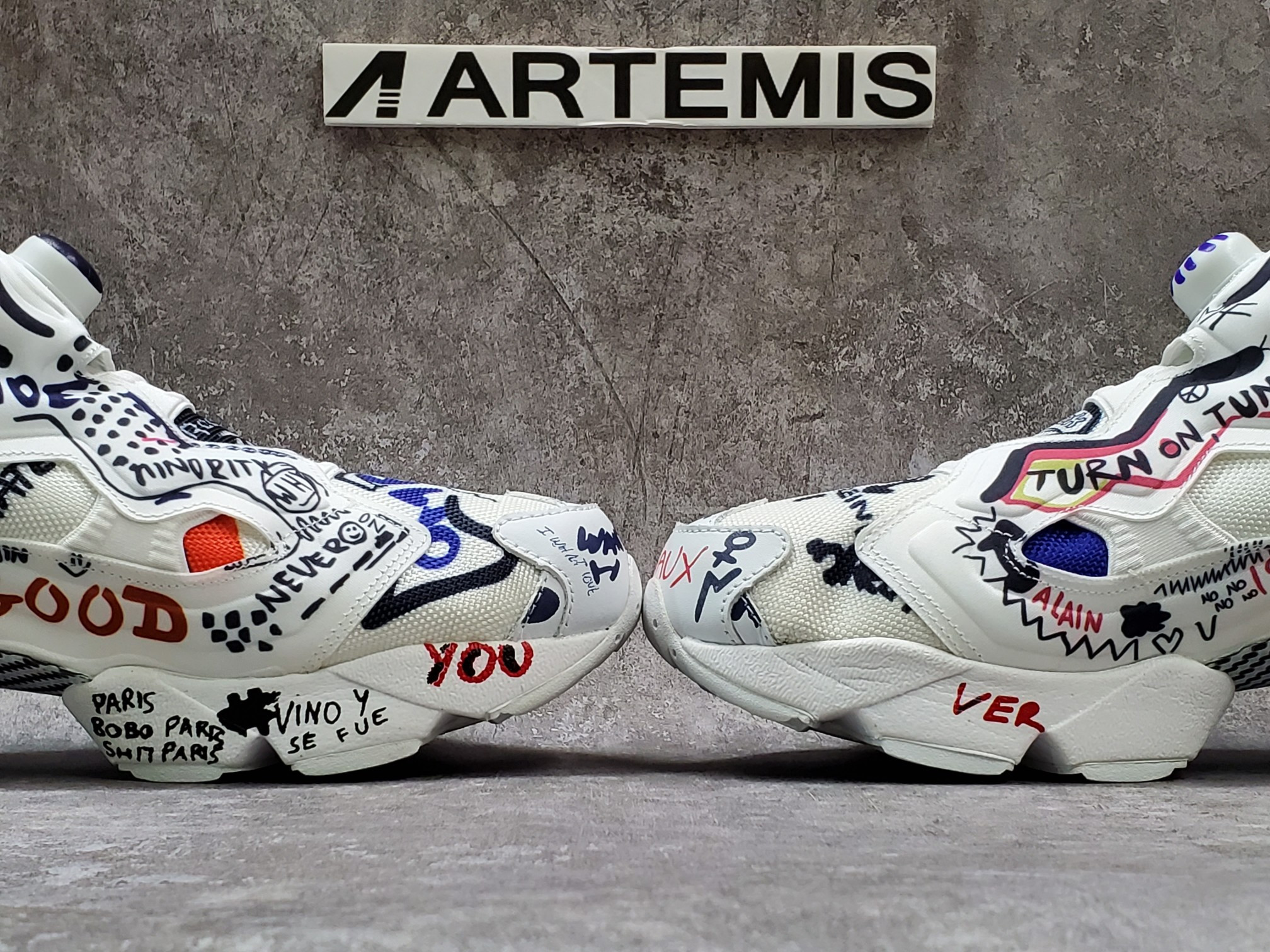 Reebok Instapump Fury Vetements Doodle