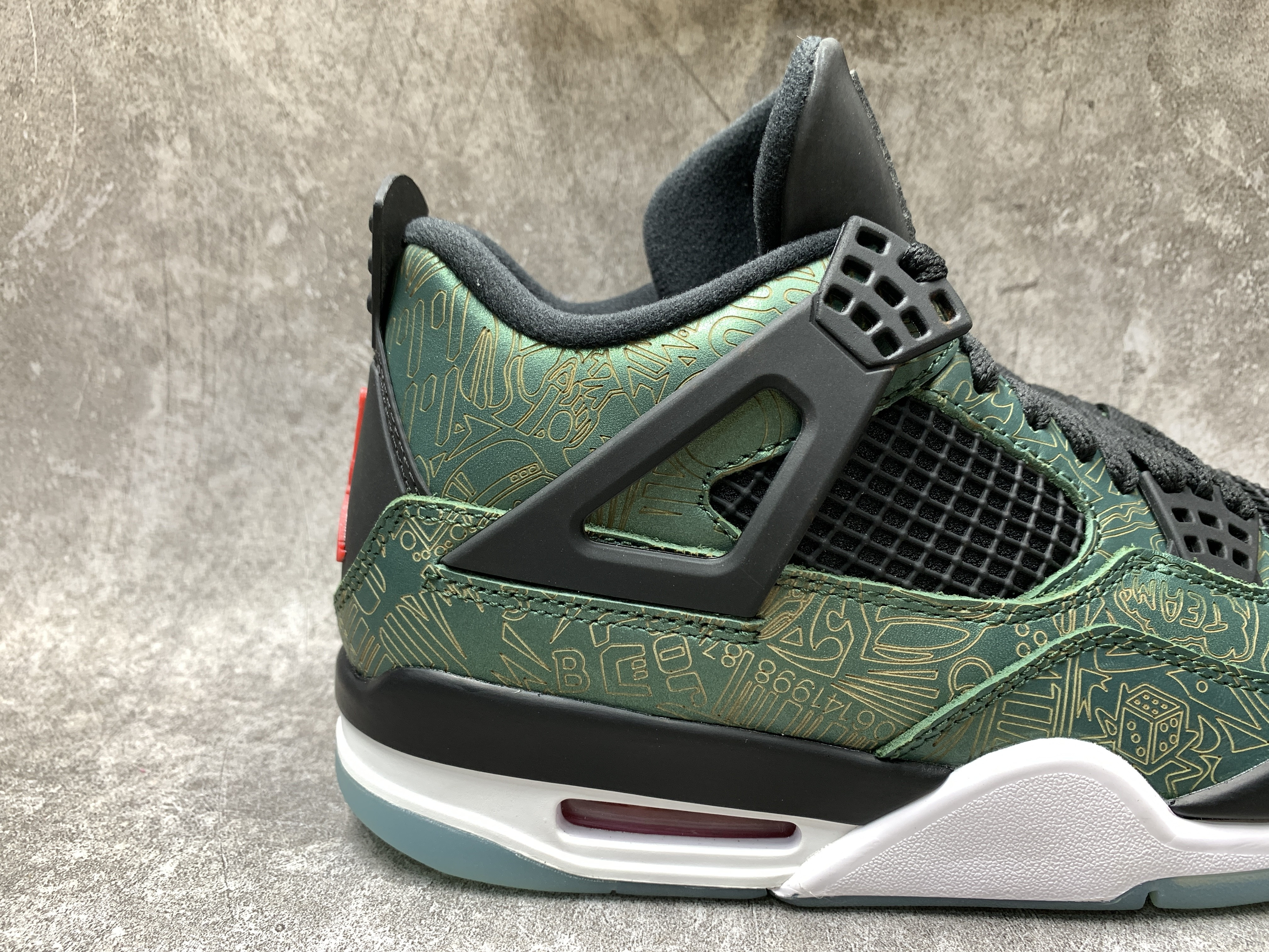 Air Jordan 4 Retro Laser Green