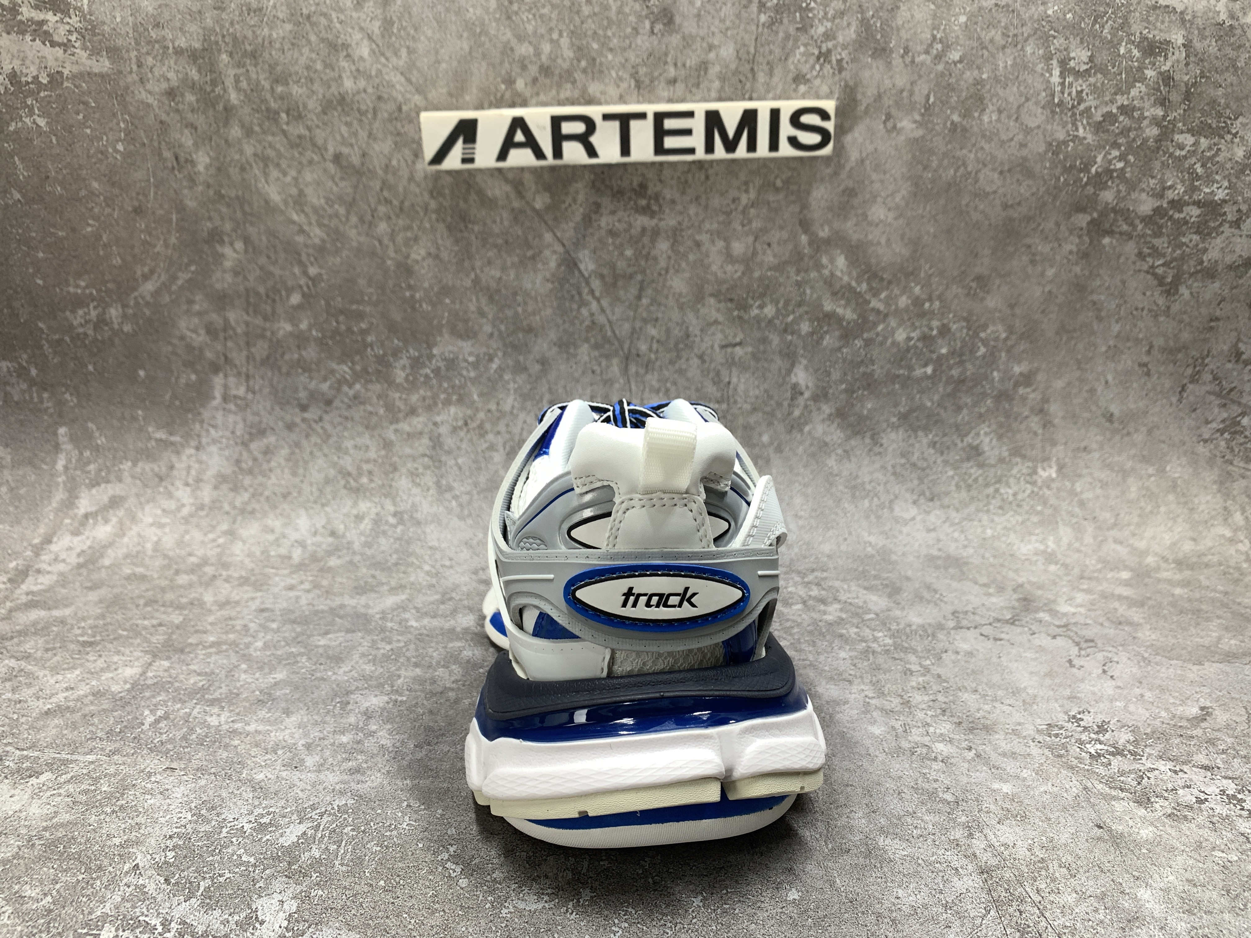 Balenciga Track White Blue