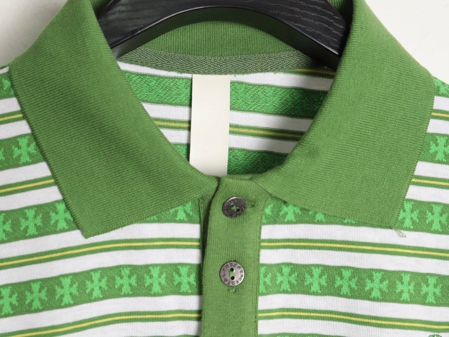 Ch**me He**ts 25fw polo shirt