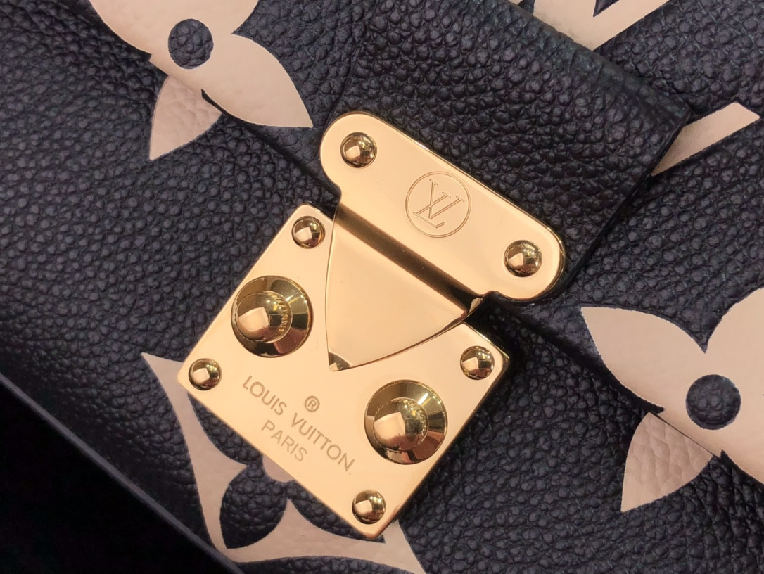 LV Madeleine BB M45978 BLACK WHITE