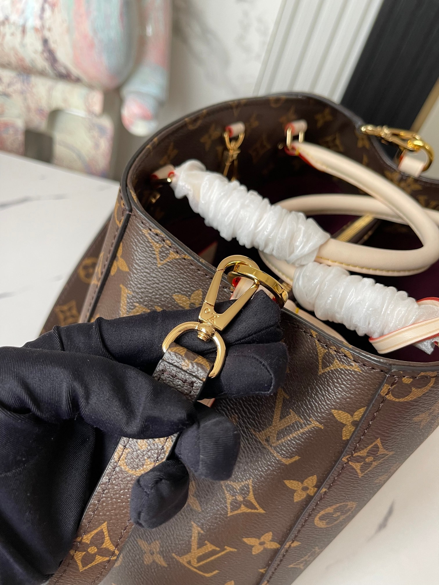 LV M41056 MONTAIGNE BB 29 x 20 x 13 cm