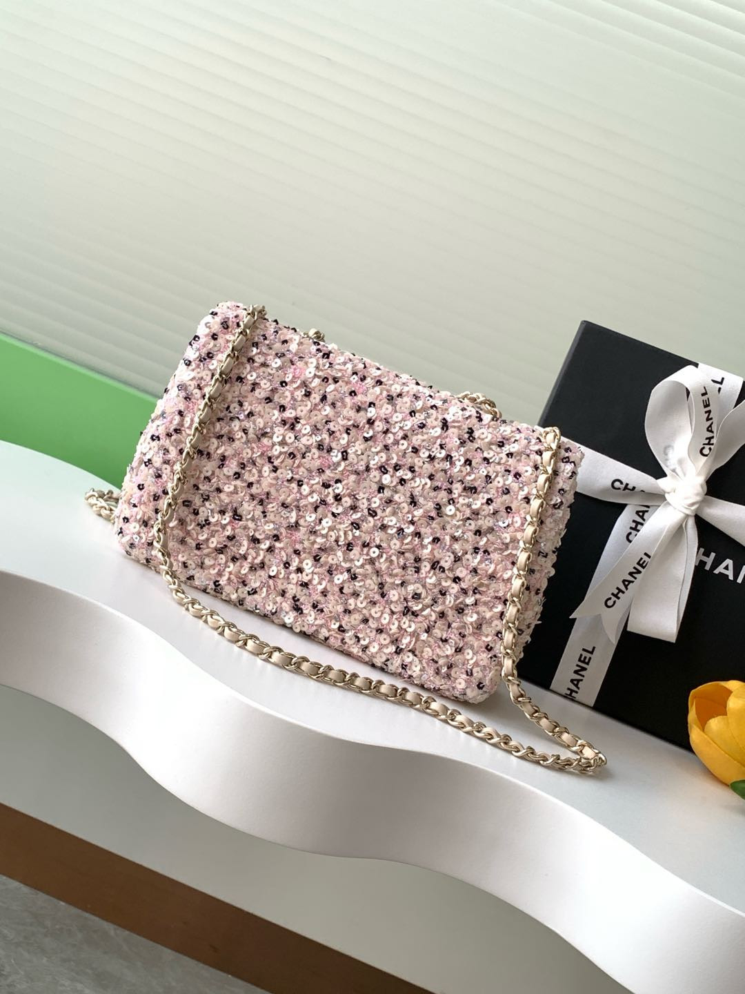 Ch*el flap bag 20cm
