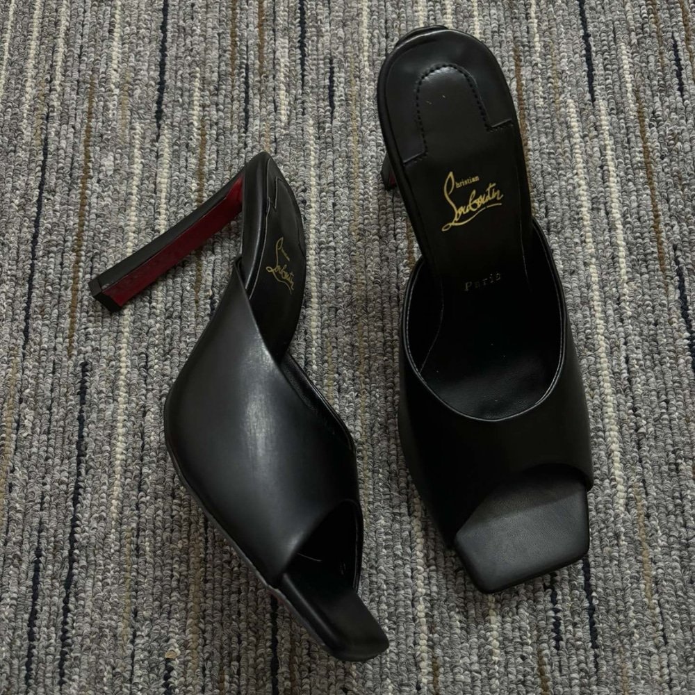 Chr1st1an Louboutin Condora Mule Black 1240795B439