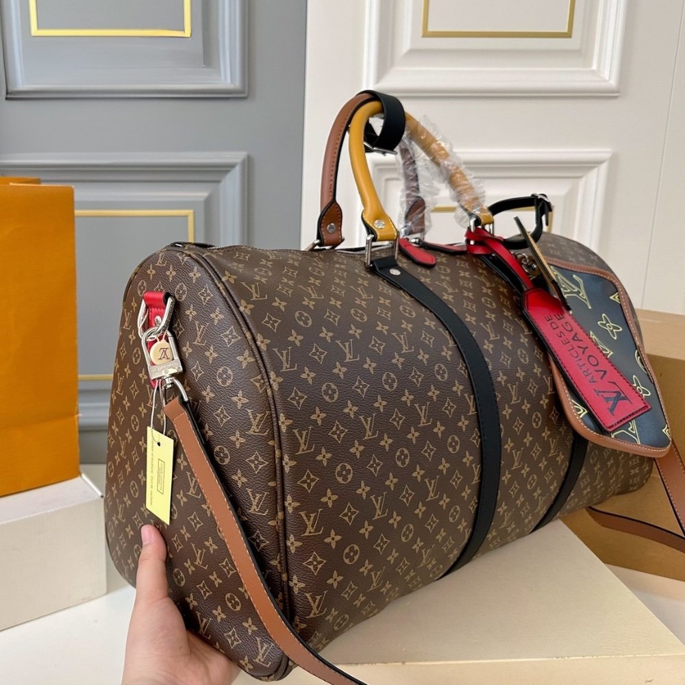 L0vis Vvtt0n Keepall Bandouliere 50 Brown 50Cm M56855