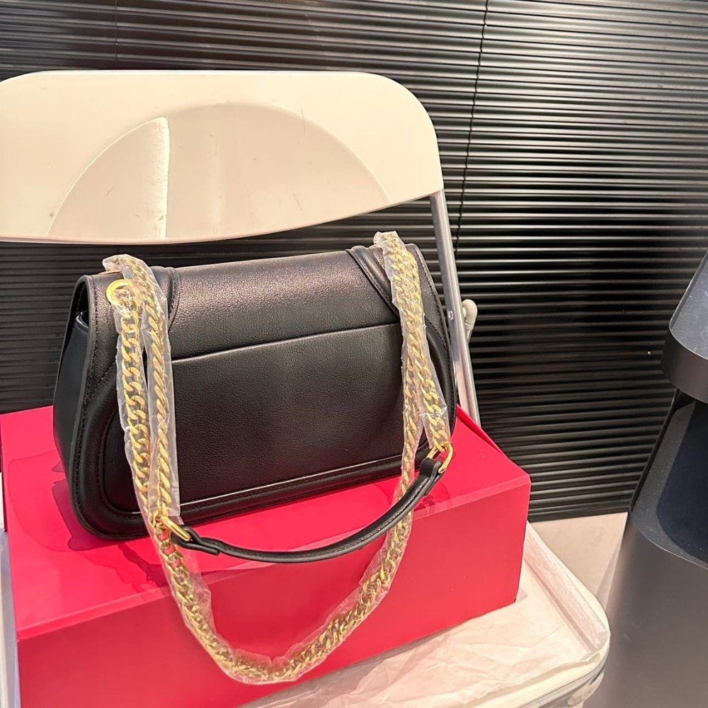 Gvc*1 Blondie Small Shoulder Bag Black Leather 26Cm 815715 Aaeex 1000