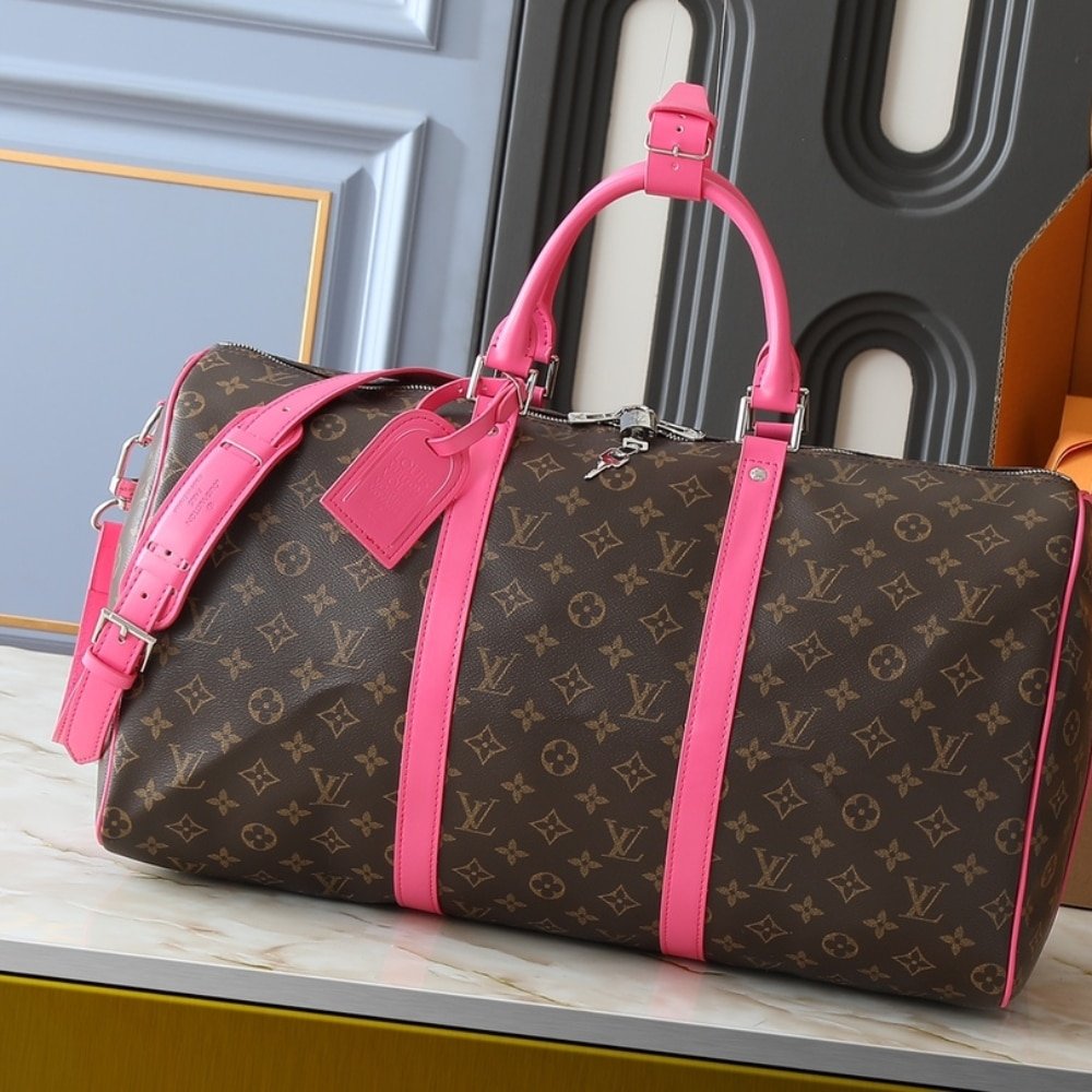 L0vis Vvtt0n Keepall Bandoulière 45 Pondichery Pink 50Cm M13807