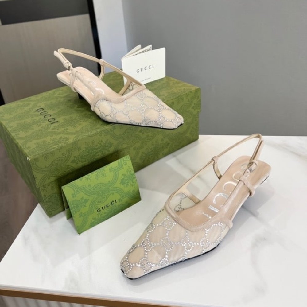 Gvc*1 Women’S Slingback Pump Beige 674668 F13A0 9960