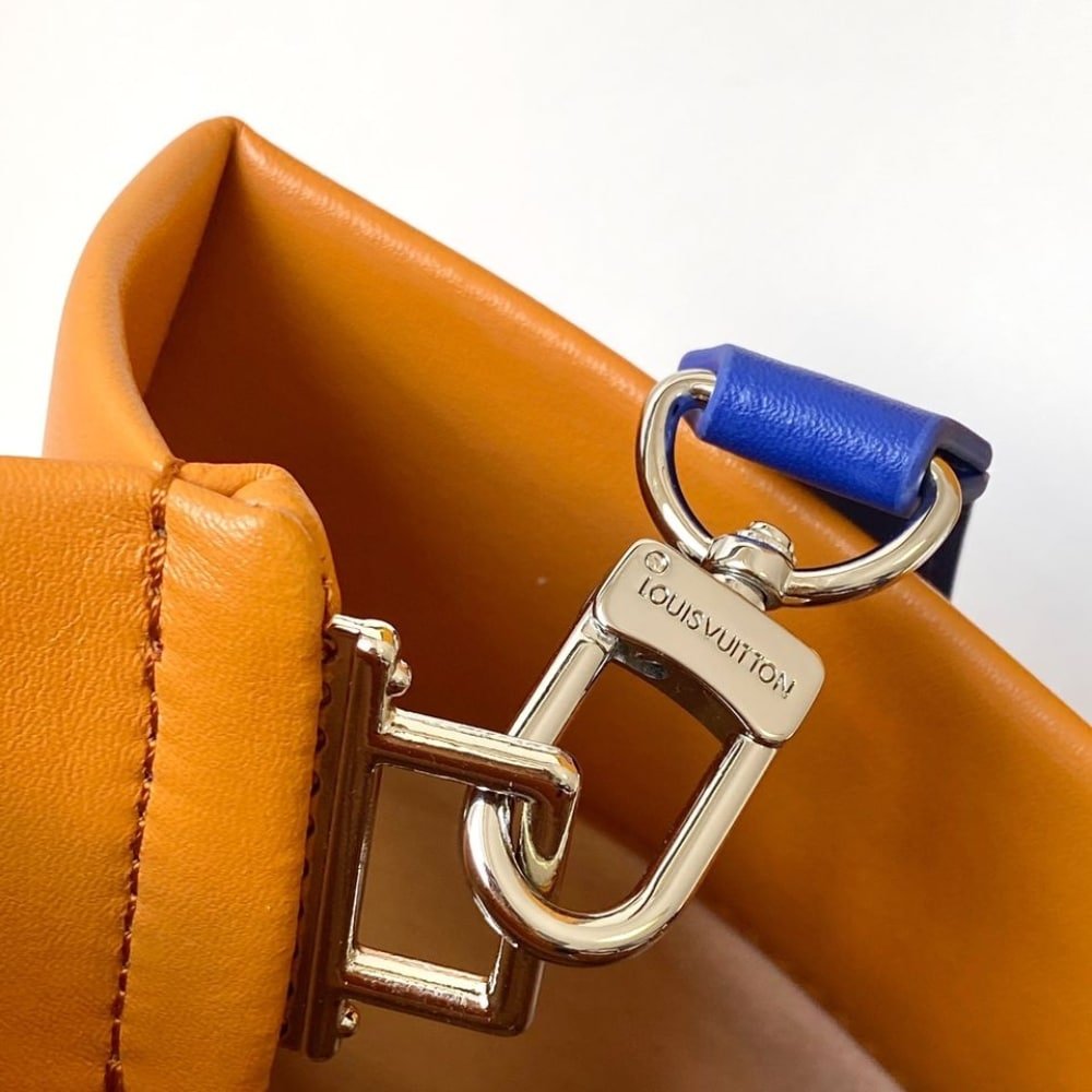[S*per Vip 1:1] L0vis Vvtt0n Shopper Tote Bag MM Orange Safran 40Cm M24457
