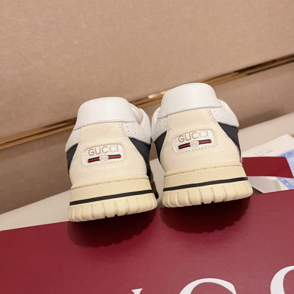 Gvc*1 Women’s Re Web Sneaker Original Gg Canvas Beige And Blue 787476 Aadhw 9552