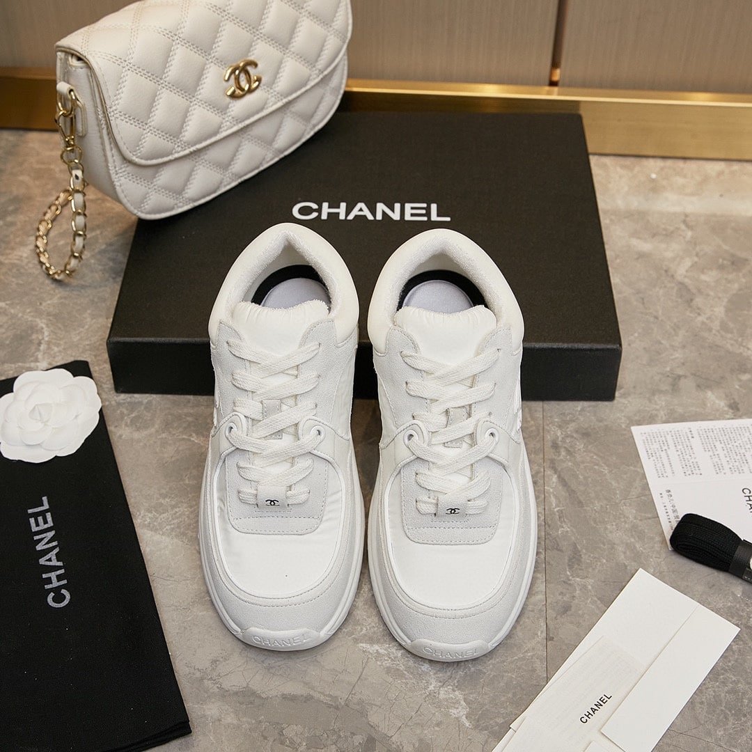 Ch**el Cc Suede White G33745 Y52846 0G975