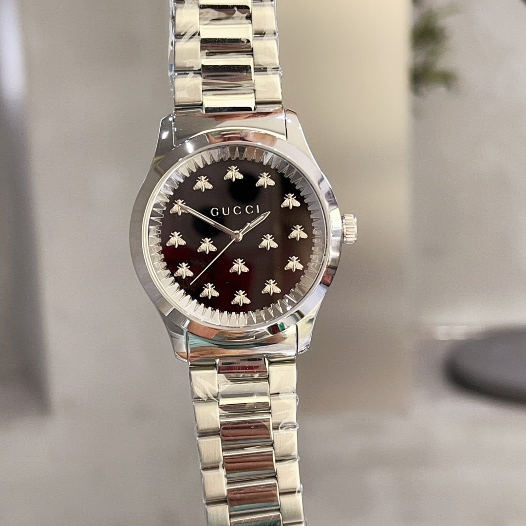 Gvc*1 G Timeless Automatic Black Dial 38Mm Ya126283