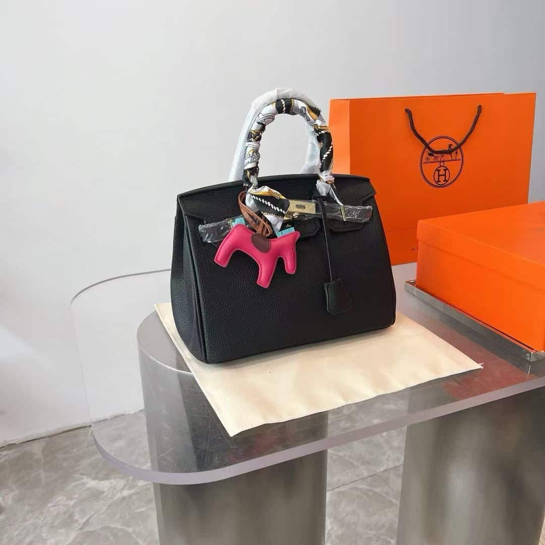 H**me5 Birkin 35 Togo Leather Gold Hardware Black 35cm