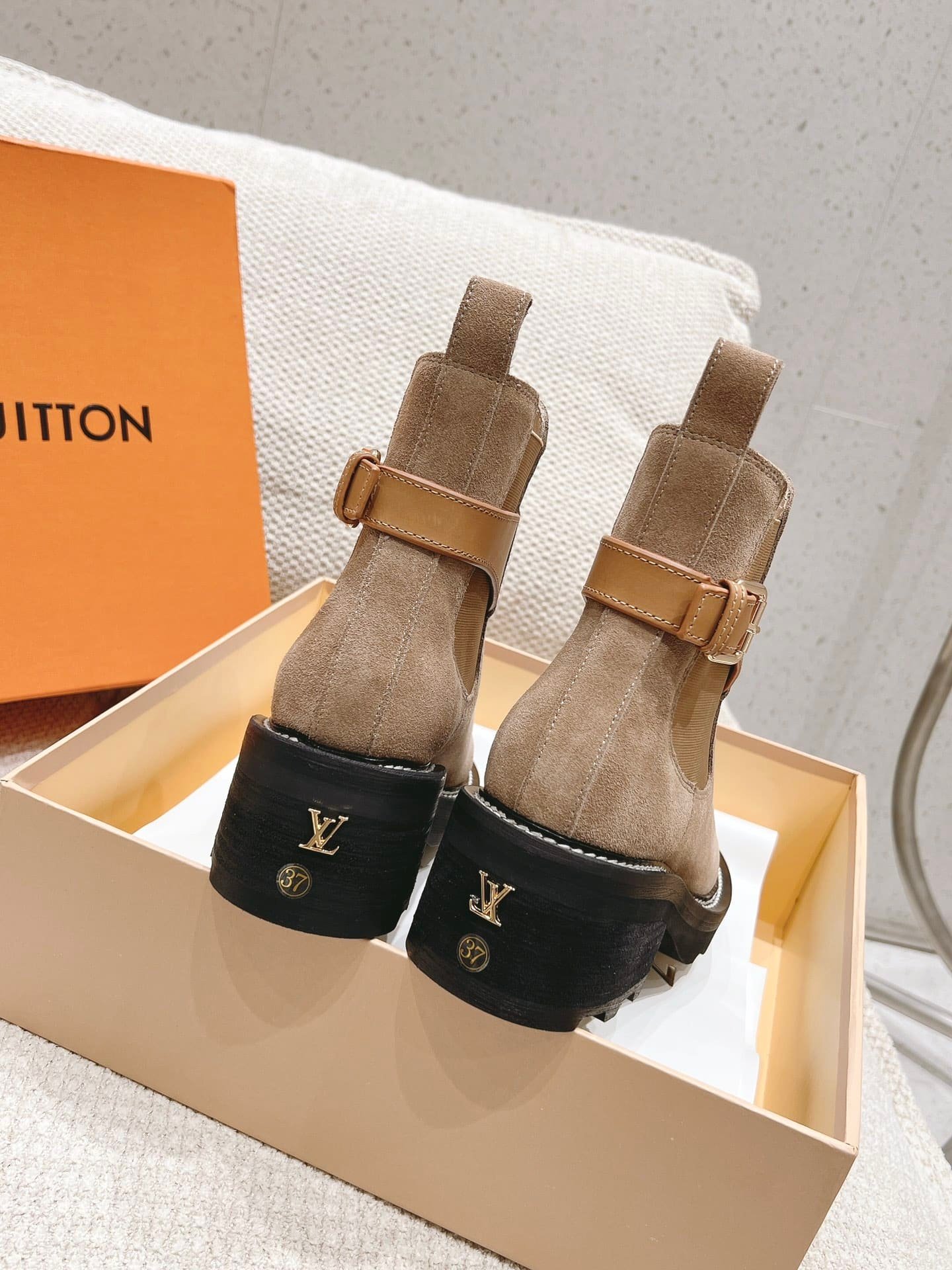 L0vis Vvtt0n Beaubourg Ankle Boot Beige 1Ackd3