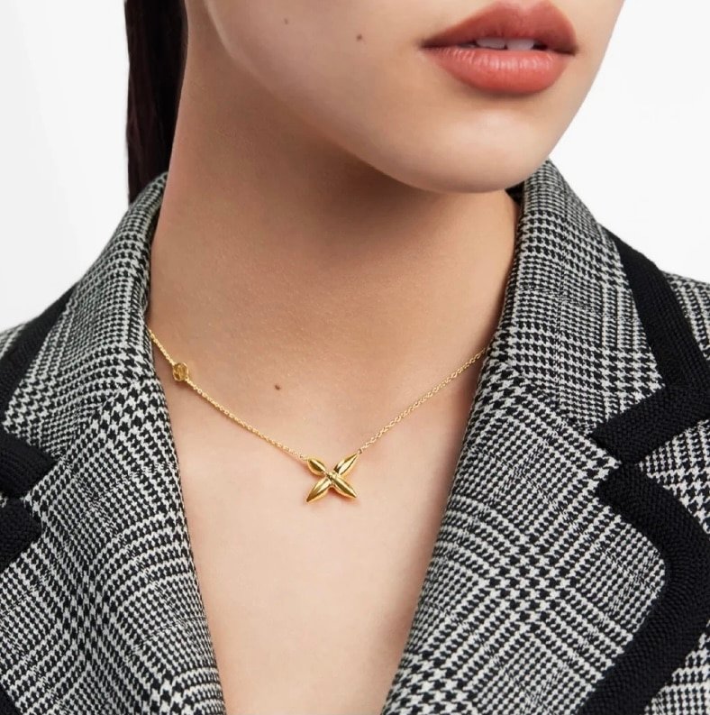 L0vis Vvtt0n L0visette Necklace Gold M00365