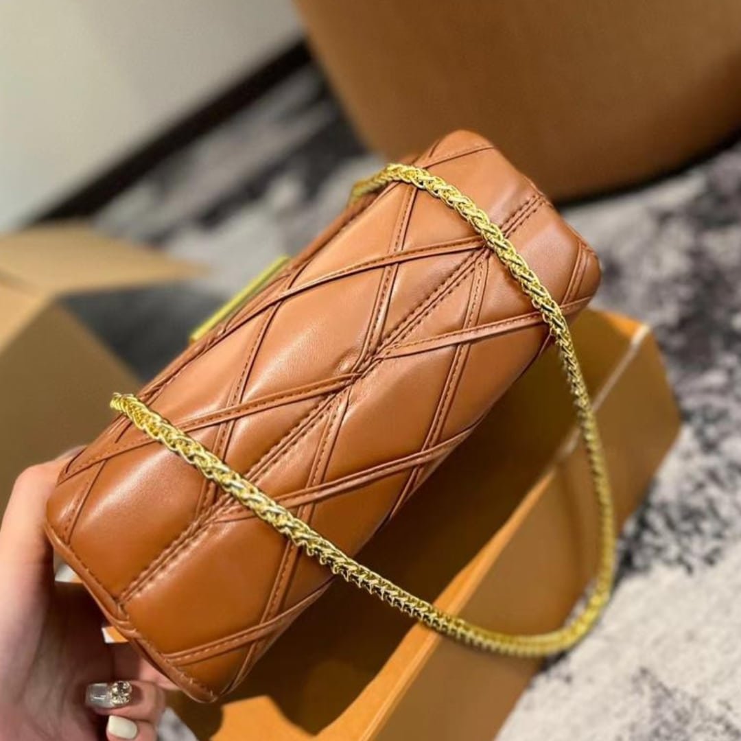 L0vis Vvtt0n Go-14 Mm Lamb Leather Smoked Tan 23Cm
